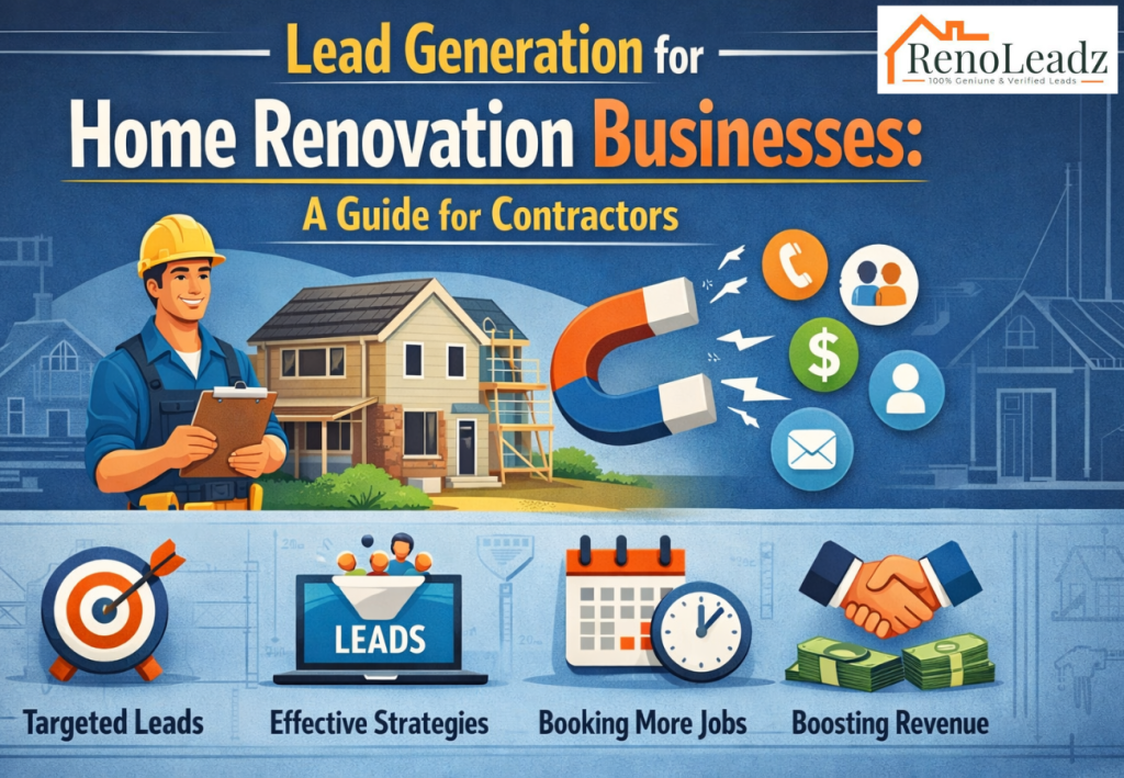 Lead Generation for Home Renovation Businesses: A Guide for Contractors