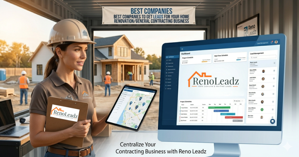 Best Companies to Get Leads for Your Home Renovation/General Contracting Business