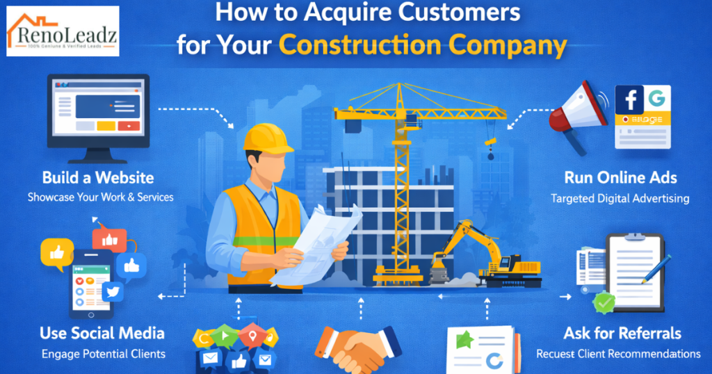 How to Acquire Customers for Your Construction Company