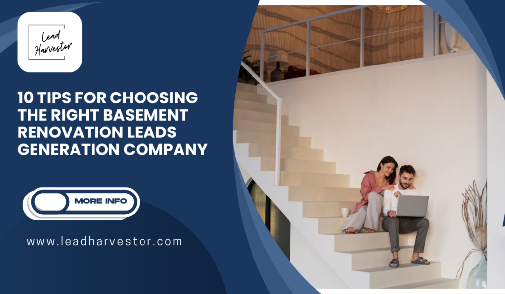 Basement Renovation Leads Generation Company