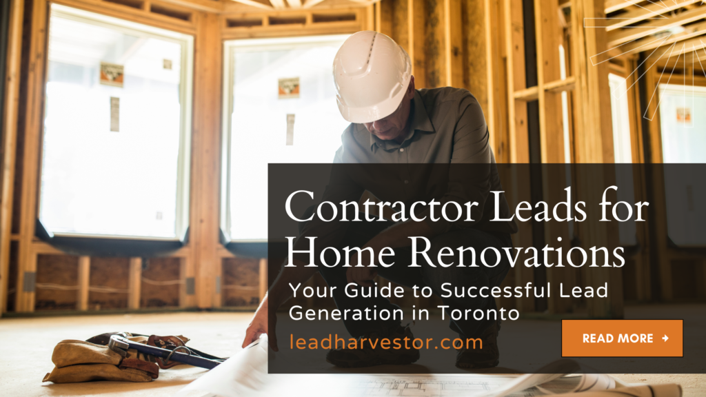 Contractor Leads for Home Renovations