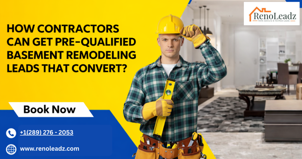Basement Remodeling Leads