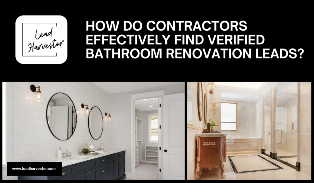 Bathroom Renovation Leads