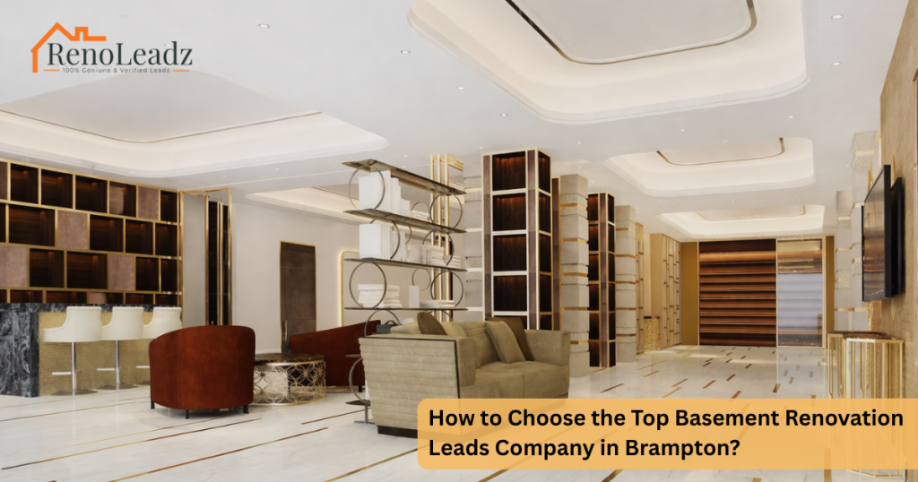 Basement Renovation Leads Company in Brampton