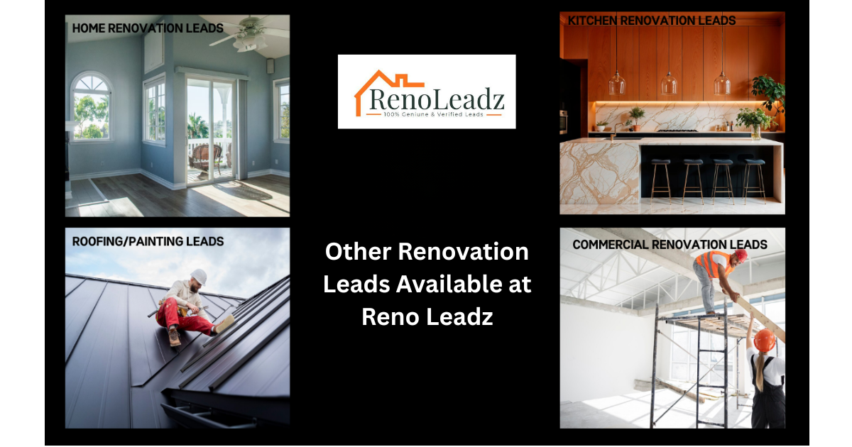 Renovation Leads at Reno Leadz