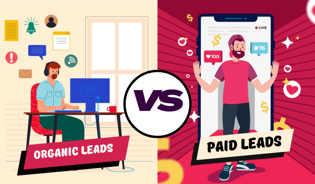 Paid Vs Organic Leads